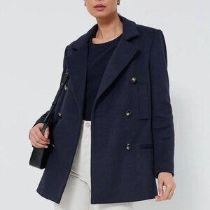 NWT Tuckernuck Navy Kensington Blazer Coat